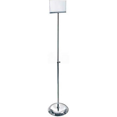 Azar Displays 300830 Clear Acrylic Sign Holder W/ Stand, 7" x 5.5", Plastic ,1 Piece