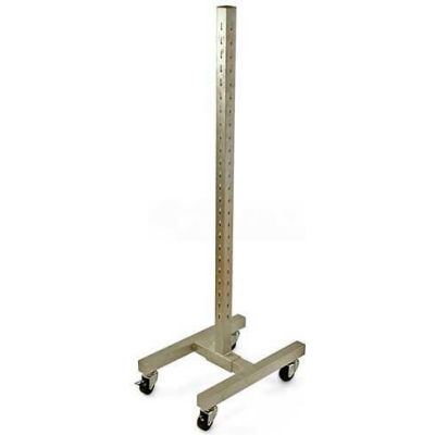Azar Displays 300900 Single Apparel Displayer, 23.5" x 62", Satin Nickel ,1 Piece