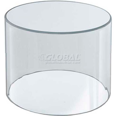 Azar Displays 556404 Acrylic Cylinder, 4" x 4", Clear ,1 Piece