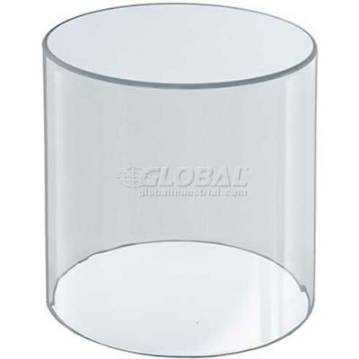 Azar Displays 556406 Acrylic Cylinder, 4" x 6", Clear ,1 Piece