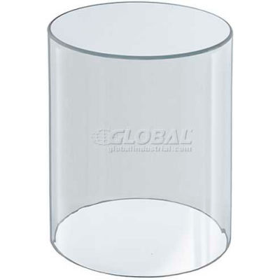 Azar Displays 556408 Acrylic Cylinder, 4" x 8", Clear ,1 Piece