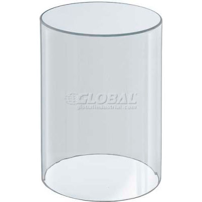 Azar Displays 556610 Acrylic Cylinder, 6" x 10", Clear ,1 Piece
