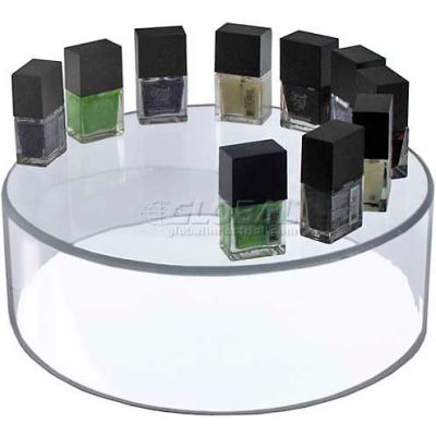 Azar Displays 556905 Acrylic Cylinder, 10" x 6", Clear ,1 Piece