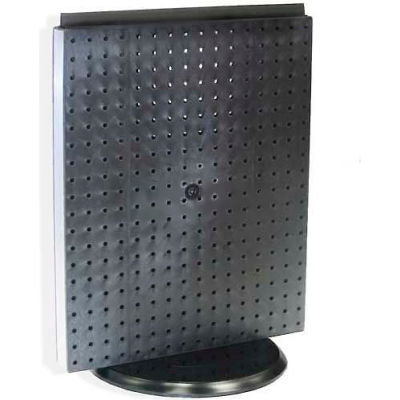 Azar Displays 700500-BLK Pegboard Countertop Display, 16" x 20", Black Solid ,1 Piece