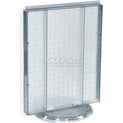 Azar Displays 700500-CLR Pegboard Countertop Display, 16" x 20", Clear Opaque ,1 Piece