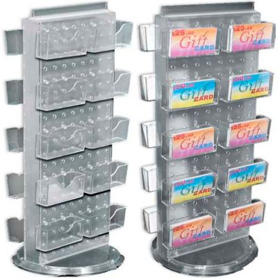 Azar Displays 700505-BLU, Pegboard Gift Card Display, 8"W x 20"H, BL, 1 Pc