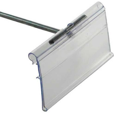 Azar Displays 700843 Flip Scan Label Holder, 1.5" x 3"
