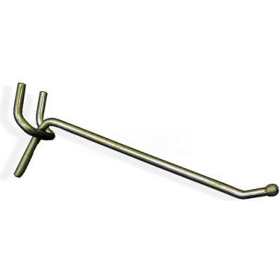 Azar Displays 700884 4" All Wire Hook, Galvanized