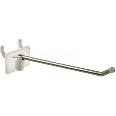 Azar Displays 701204 4" Attached Back Wire Hook 0.148" Diameter
