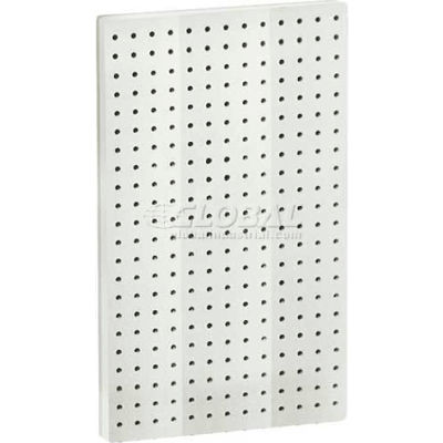 Azar Displays 771322-WHT Pegboard Wall Panel, 13.5" x 22", White Solid