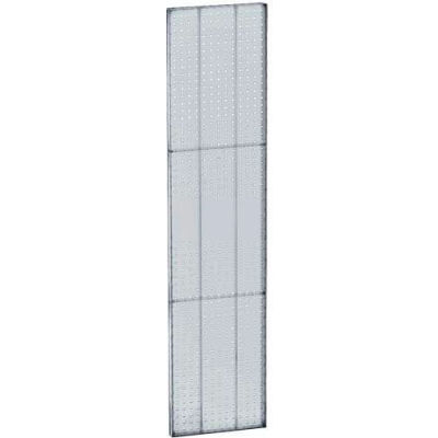 Azar Displays 771360-CLR Pegboard Wall Panel, 13.5" x 60", Clear Opaque