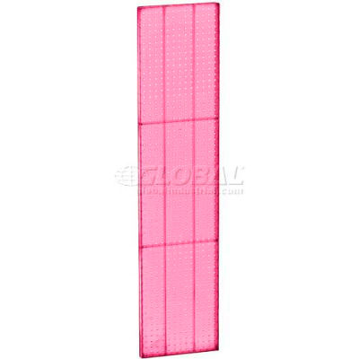 Azar Displays 771360-PNK Pegboard Wall Panel, 13.5" x 60", Pink Opaque