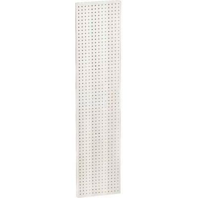 Azar Displays 771360-WHT Pegboard Wall Panel, 13.5" x 60", White Solid