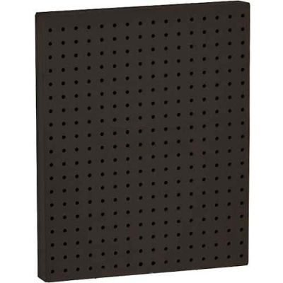 Azar Displays 771620-BLK Pegboard Wall Panel, 16" x 20", Black Solid