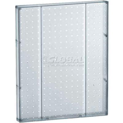 Azar Displays 771620-CLR Pegboard Wall Panel, 16" x 20", Clear Opaque