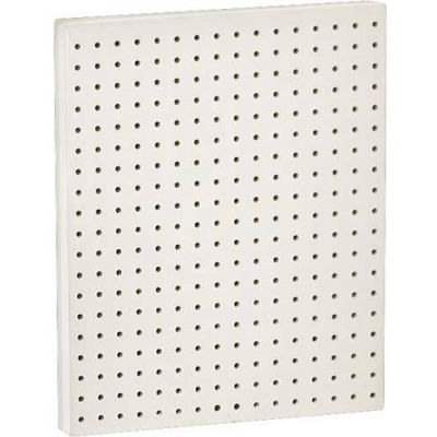 Azar Displays 771620-WHT Pegboard Wall Panel, 16" x 20", White Solid