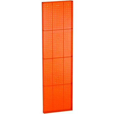 Azar Displays 771660-ORG Orange Pegboard Wall Panel, 16" x 60"