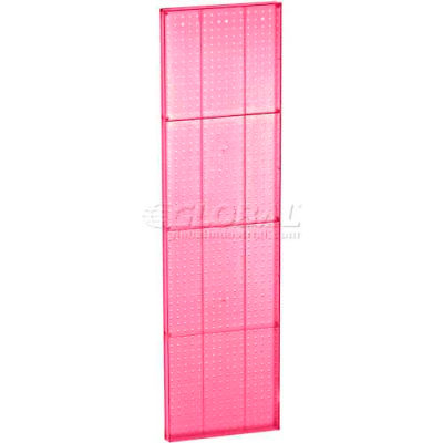 Azar Displays 771660-PNK Pink Pegboard Wall Panel, 16" x 60"