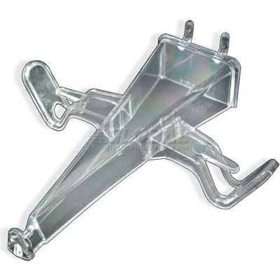 Azar Displays 800035 Open Eyeglass Holder For Pegboard/Slatwall, Clear