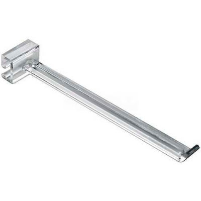 Azar Displays 800044 J-Bar 4" Clip Hook, Clear