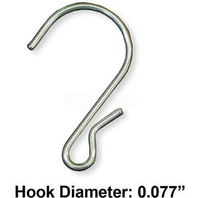 Azar Displays 800223 Display Strip Hooks