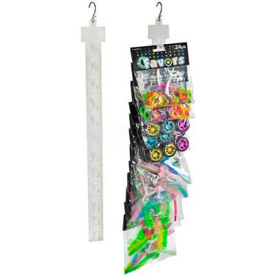Azar Displays 800225 12 Station Display Strips, 21.165" High