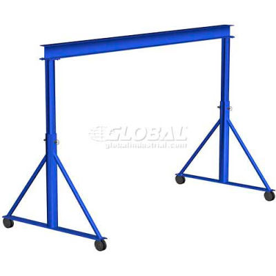 Gorbel® Grue de portique en acier à hauteur réglable, 15'W x 12'-15'H, capacité de 6000 lb