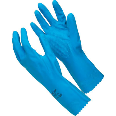 88-356 VersaTouch® naturel bleu résistant aux produits chimiques d’Ansell, taille 8, 1 paire, qté par paquet : 12