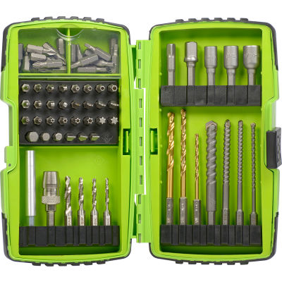 Greenlee® DDKIT-1-68 68 Piece perceuse visseuse Bit Kit