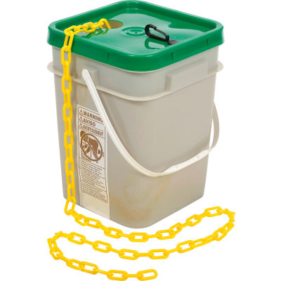 Mr. Chain 30002-100 Plastic Chain - 1-1/2" x 100' - Yellow