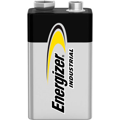 Piles alcalines de 9 V Energizer Industrial EN22 - Qté par paquet : 12