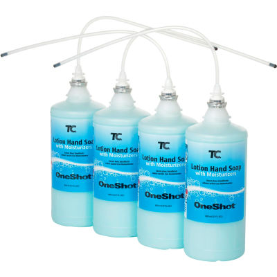 Recharge de savon liquide pour les mains Oneshot® avec hydratant, 800 ml  - FG4013111 - Qté par paquet : 4