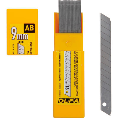 OLFA® AB-50B 9MM Precision Snap-Off Blades (50 Pack) | B1913472 ...