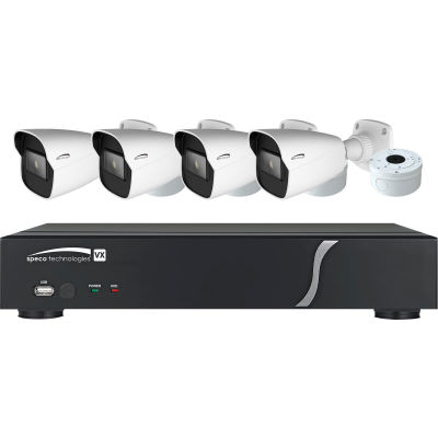 DVR 4 canaux HD-TVI Speco ZIPT4D1 et Kit de caméra Bullet 4, 1 to