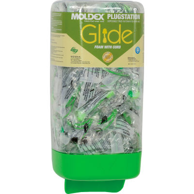 Distributeur de boules quies Moldex 6883 Glide® PlugStation®, à cordon, 150 paires/distributeur