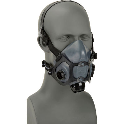 North® 5500 Series Low Maintenance Half Mask Respirator, Medium, 550030M