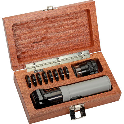 Fowler 52-664-609 52-664-609 10x Pocket Optical Comparator Set with Illuminator