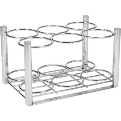 Drive Medical 18111 Deluxe Oxygen Cylinder Rack, For Use with 6 D or E Cylinders