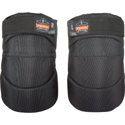 Ergodyne® ProFlex® 230HL Wide Soft Cap Knee Pad, Black, One Size