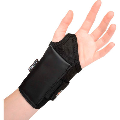 Ergodyne® ProFlex® 4000 Single Strap Wrist Support, Black, Large, Left