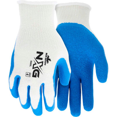 Premium Latex Coated String Gloves, Memphis Glove 9680xl, 1-Pair - Pkg Qty 12