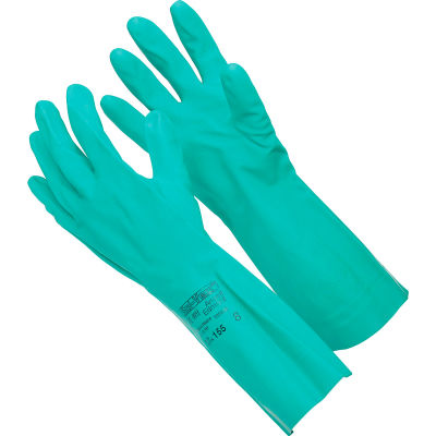 Sol-Vex®  Unsupported Nitrile Gloves, Ansell 37-155-10, 1-Pair - Pkg Qty 12