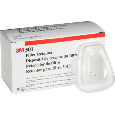 3M™ Adapters & Retainers, 501 Filter Retainer - Pkg Qty 20