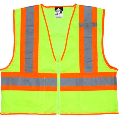 Luminator™ classe II sécurité gilets, ville de la rivière WCCL2LL, taille L