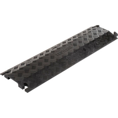 FastLane® Drop sur protecteur de câble 1 CH 10,75" W - Noir