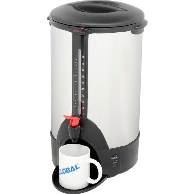 SSU50 Concepts café classique - Percolateur café / Urn, 50-Cup, acier inoxydable, 120V