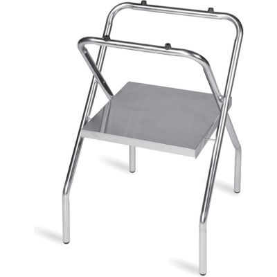 Tray Stand w/Shelf, 14" x 19" Top x 31" High, shelf: 16" x 16", Wide Base (4 Per Case)