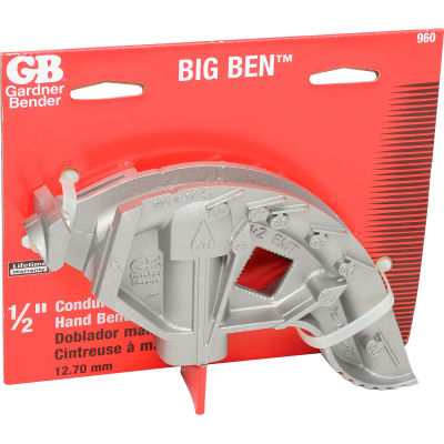 Gardner Bender Bigben Aluminum Bender, 1/2" Emt