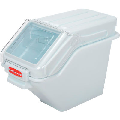 Rubbermaid® ProSave™ Storage Ingredient Bin, 23-1/2 « L x 11-1/2"L x 17"H, Blanc