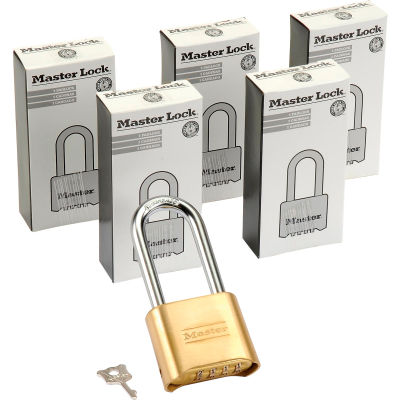 Master Lock® no. 175LH bas combinaison REARMABLE cadenas - Qté par paquet : 6